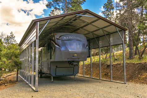 metal rv shelter covers